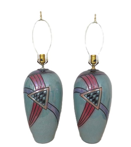 Pair mid century modern - of,
