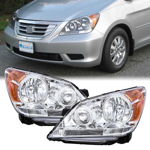 Pair chrome headlights - pair,