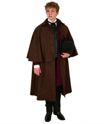 Men brown inverness - brown,
