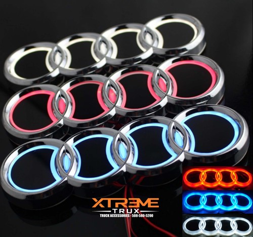 Chrome led illuminated front - led,