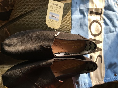 New women toms slip ons - toms, 10
