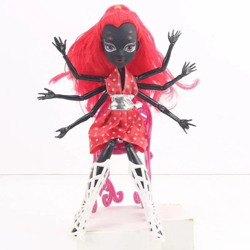 Black wydowna spider doll - spider,