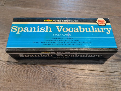 Sparknotes study cards spanish - sparknotes,