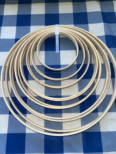 Bamboo hoops set - bamboo,