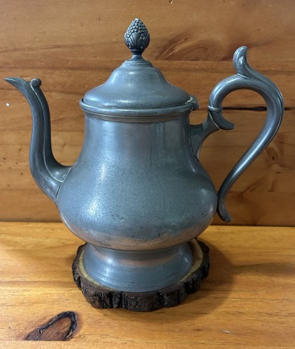 Vintage genuine pewter coffee - vintage,