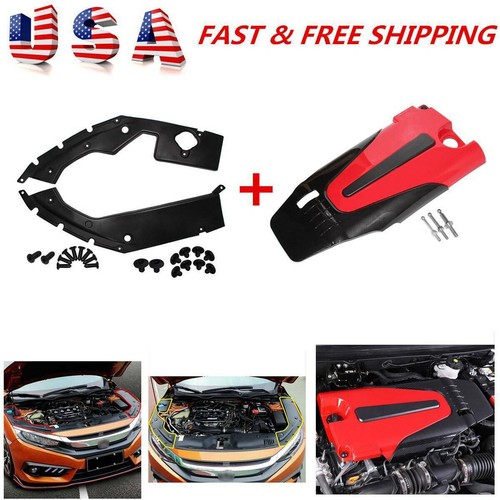Auto engine cover leaf plate - engine,