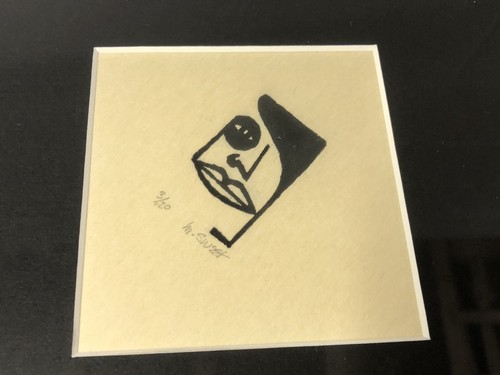 Rare print signed and numbered - signed,