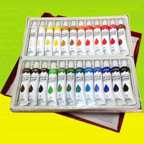 Acrylic paint set - pc,