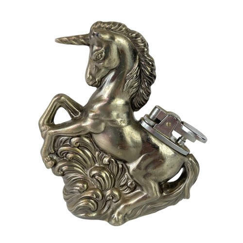 Vintage unicorn table - vintage, lighter