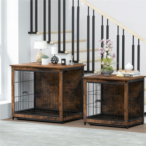 Furniture style pet dog - pet, crate
