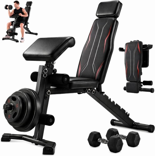 Adjustable weight bench leg - bench,
