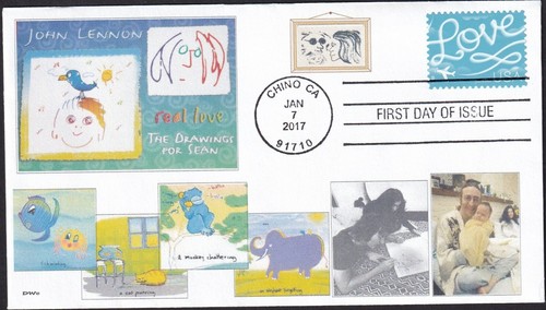 John lennon drawings for sean - drawings,