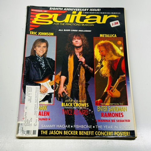 Guitar magazine nov 1991 - vol, 9