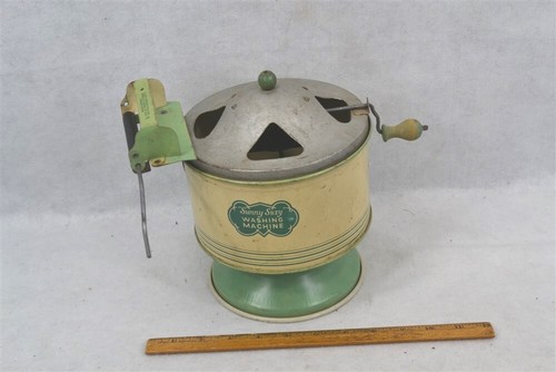 Antique toy washing - toy, machine