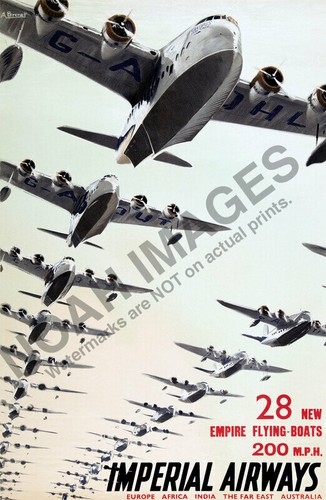 Imperial flying boats - boats, vintage