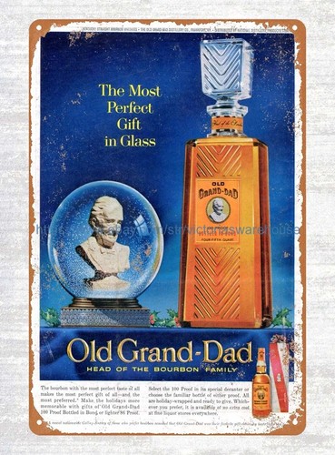 1962 old grand dad - grand-dad, bourbon