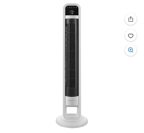 Omnibreeze tower fan with - tower,
