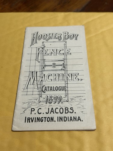 Hoosier boy fence - hoosier,