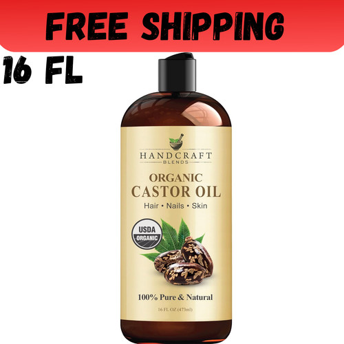 Premium organic castor oil - organic,