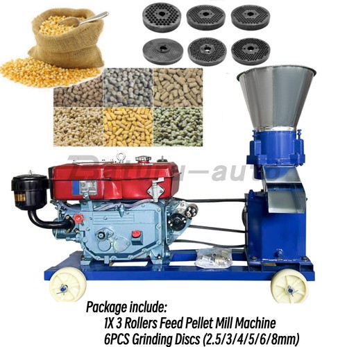 New animal pellet mill - animal, diesel
