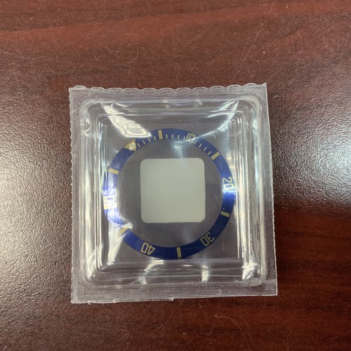 Rolex blue bezel insert for - blue,