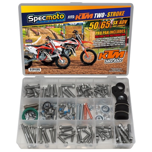 Bolt kit fits ktm 02 - 60, 02+