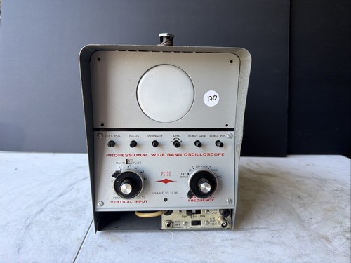 Vintage ps120 crt oscilloscope - vintage,