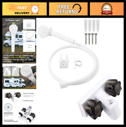 Outdoor shower faucet kit - shower,
