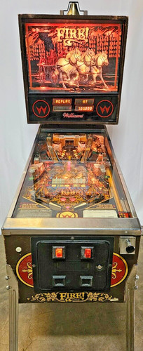 Fire pinball machine - fire!,