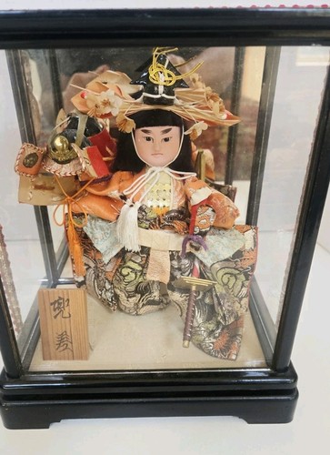 Vintage japanese samurai boy - vintage,