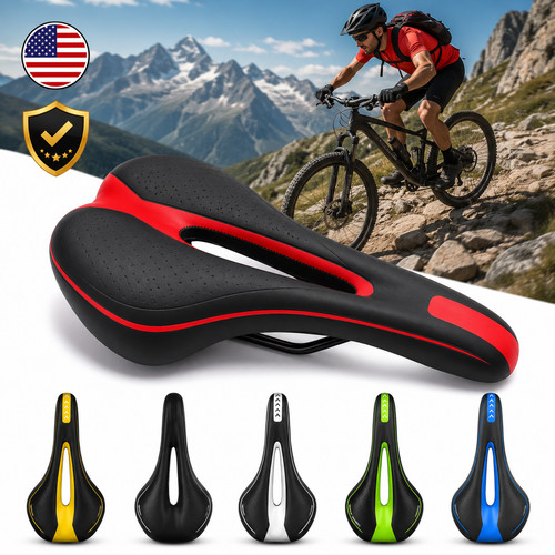 Soft gel bike saddle seat - soft,