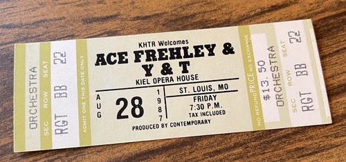 Ace frehley kiss t rare - ace, of