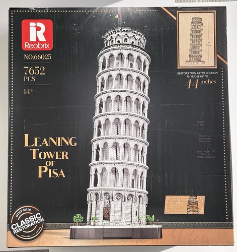 Reobrix pisa tower 7652pcs - tower,