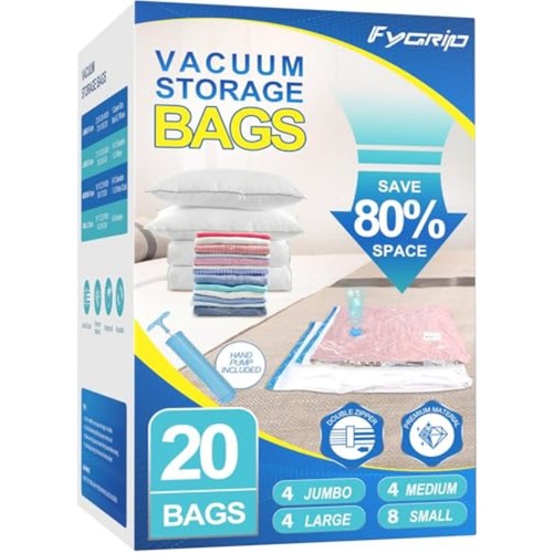 Combo vacuum storage bags - 20,
