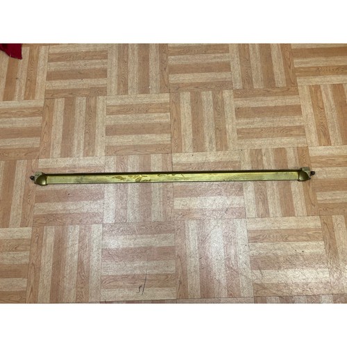 Antique bed end rail cast - bed, iron