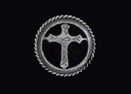Cross with rope border - cross,