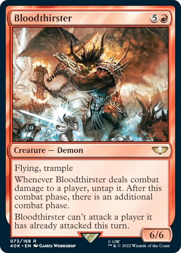 Bloodthirster warhammer - bloodthirster, [warhammer
