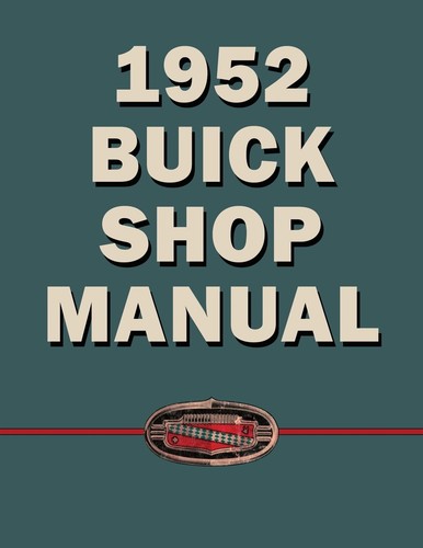 1952 buick shop manual - 1952,