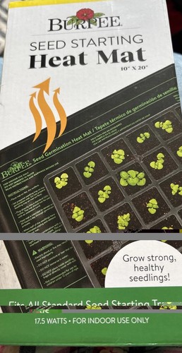 Burpee seed starting heat - seed,