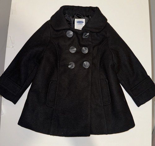 Old navy girls pea coat - navy,