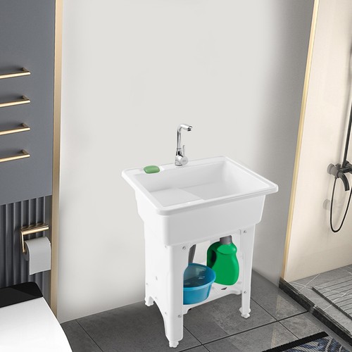 Freestanding laundry sink with - laundry,