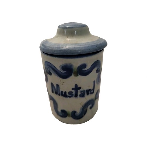 Vintage hadley mustard pot - mustard,