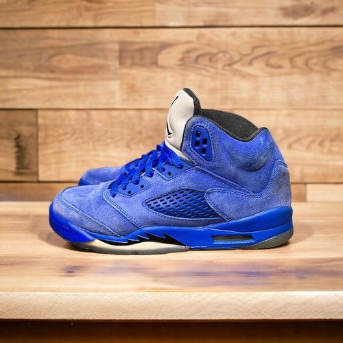 Air jordan retro blue suede - air,