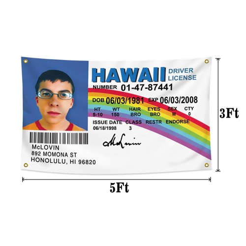 Mclovin flag fake - flag,