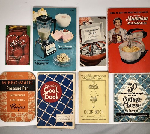 Cookbook vintage lot recipe - lot,