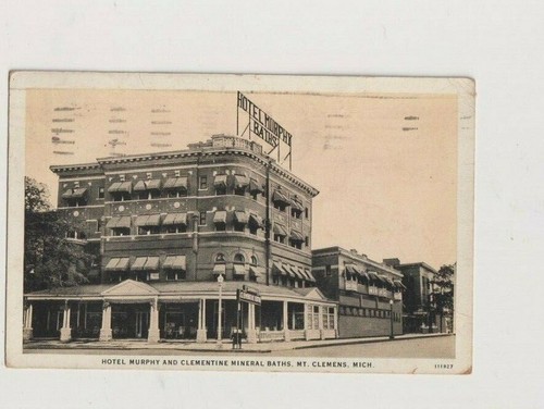 Postcard michigan hotel murphy - michigan,