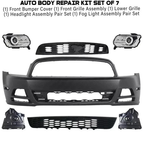 Front bumper cover fascia - front, &