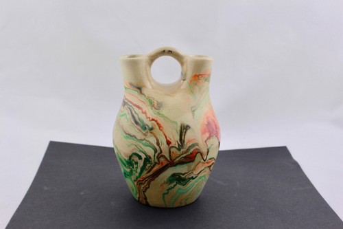 Vintage nemadji pottery - pottery, double