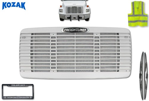 Chrome grille with bug screen - grille,