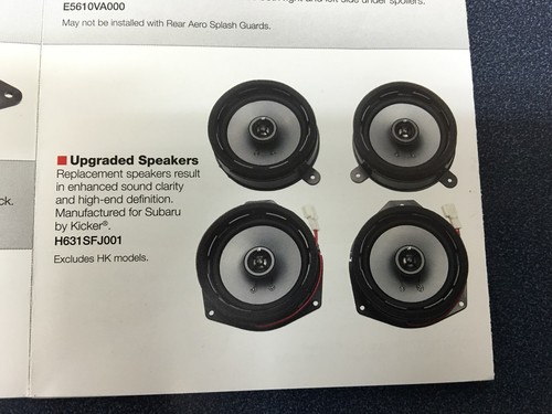 Oem upgrade speaker kit - oem,